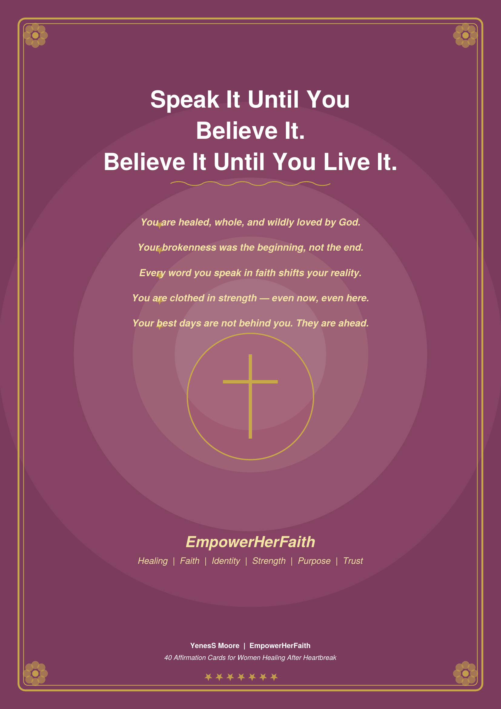 EmpowerHer Faith Digital Affirmation Cards