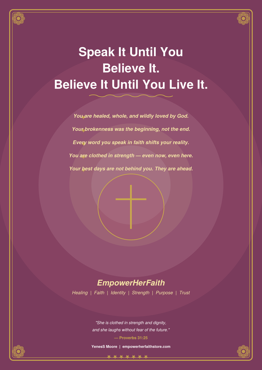 EmpowerHer Faith Digital Affirmation Cards