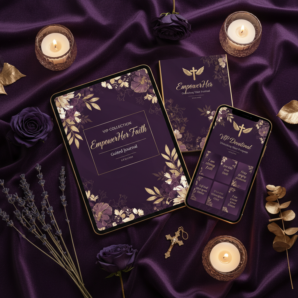 EmpowerHer Faith — VIP Collection Mockup